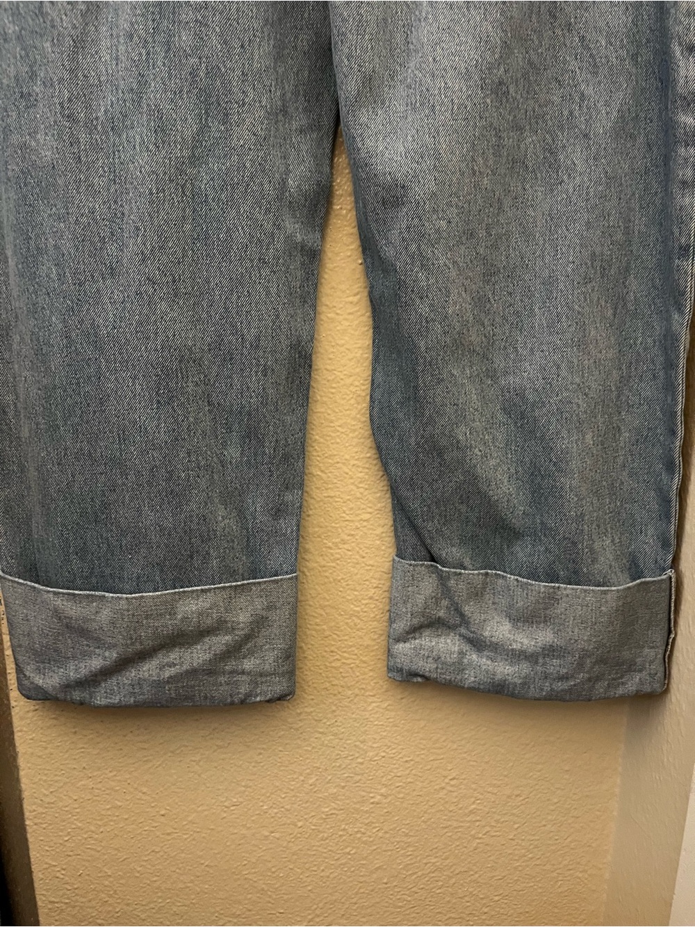 Good American Light Blue High-Rise Barrel Jeans - Picture 11 of 15